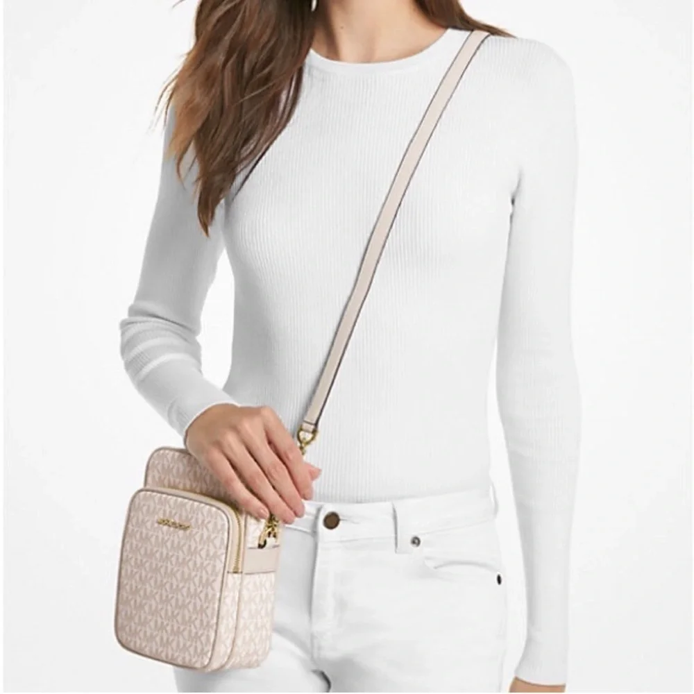Michael Kors Medium Signature Logo Crossbody Bag BRAND NEW
